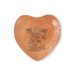 Your Attention Please - Heart Decoupage Plate - 6-in x 6-in - Mellow Monkey