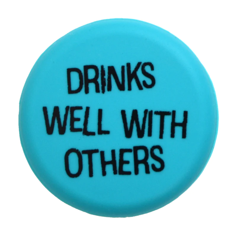 Drinks Well With Others - Capabunga Wine Bottle Top Seal – Mellow Monkey