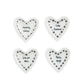 Small Decorative Scallop Heart-Shaped Trinket Dish in Gift Box