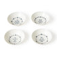 Large Decorative Scallop Bowl with Saying