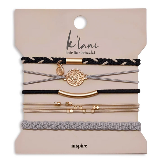 Inspire - Hair Tie Bracelets - Small - Mellow Monkey