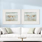 Sandpipers - Framed Wall Decor - 24-in - Mellow Monkey