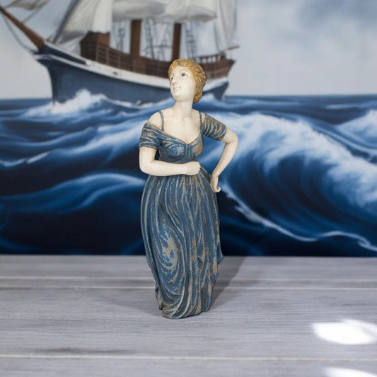 Phoebe Maritime Figurehead - 13-3/4-in - Mellow Monkey