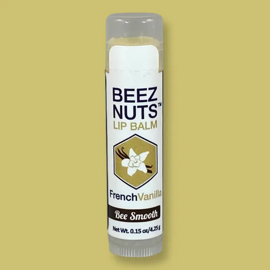 French Vanilla - Beez Nuts Beeswax and Tree Nut Oil Lip Balm - Mellow Monkey