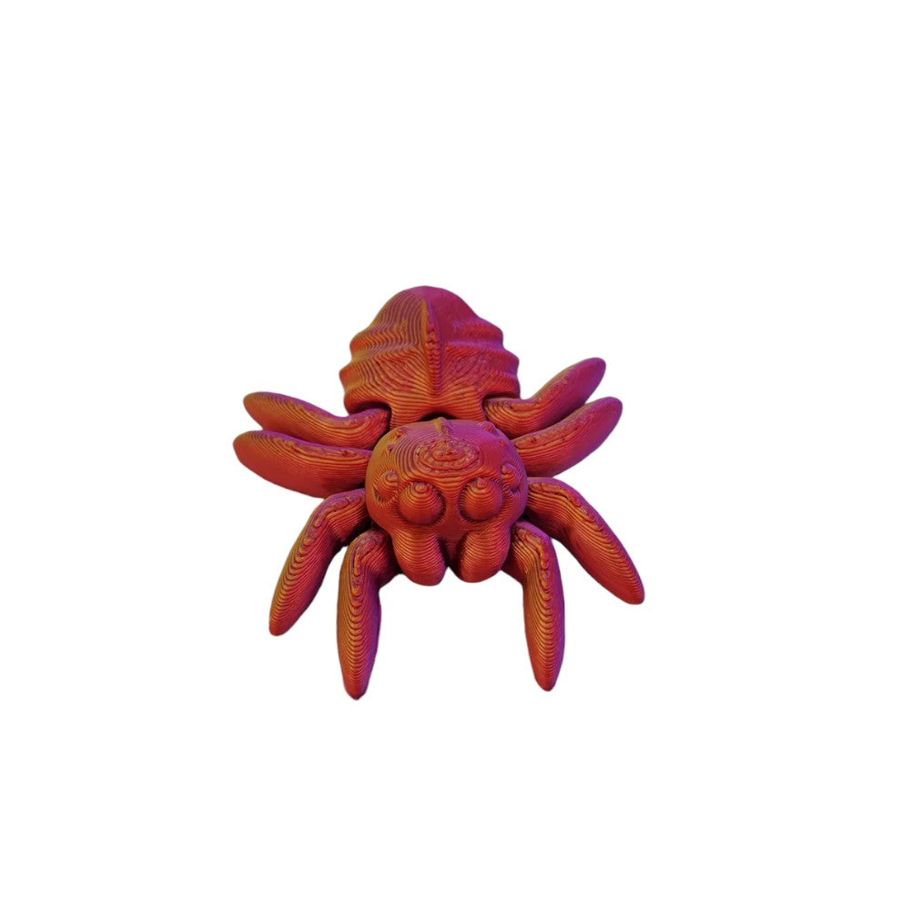 Tiny Tarantula - 3D Printed Figurine - 1-3/4-in - Mellow Monkey