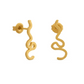 GAUDI Earrings- Gold - Small - Mellow Monkey