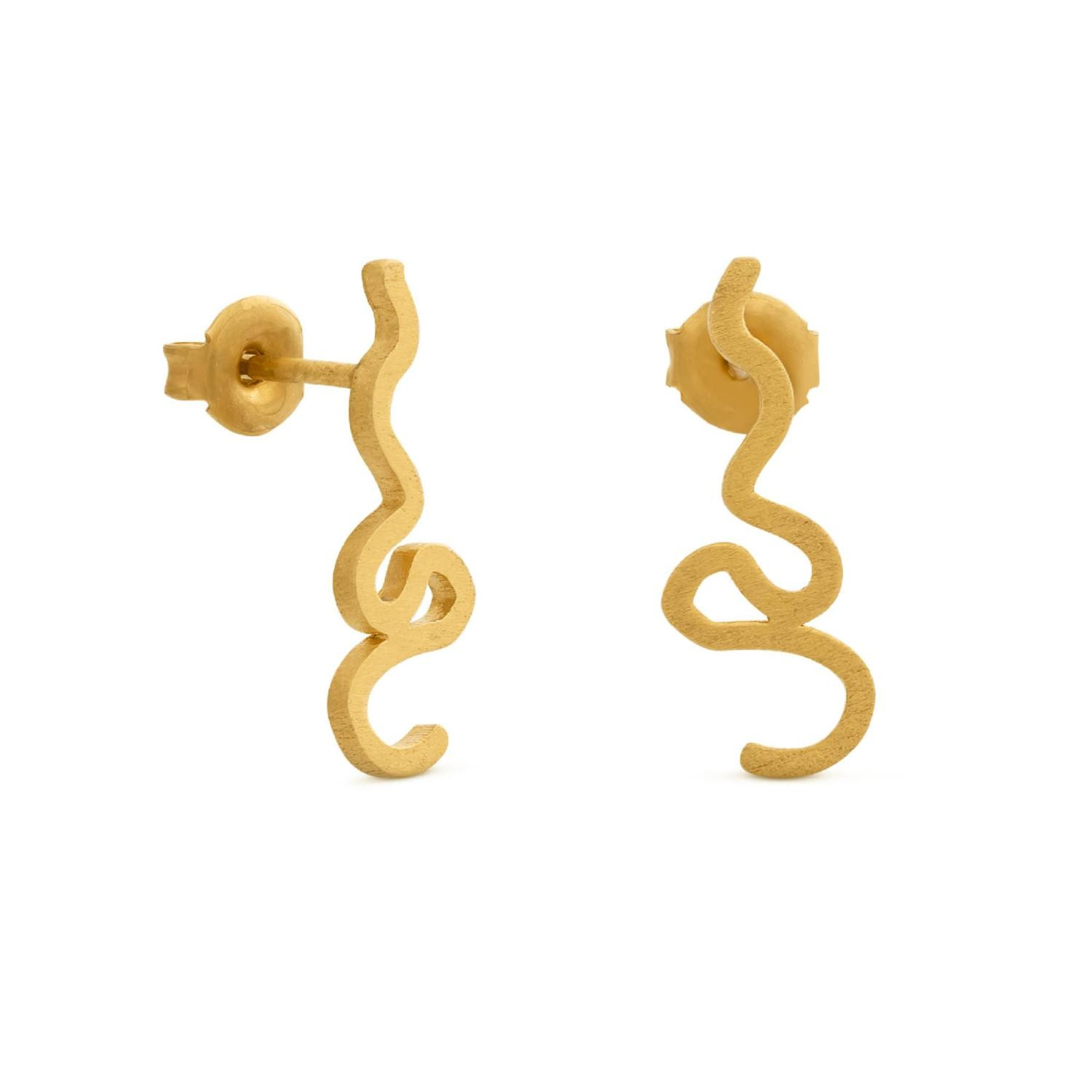 GAUDI Earrings- Gold - Small - Mellow Monkey