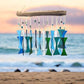 Ocean Beaded Glass Chime - Mellow Monkey