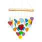 Rainbow Heart Chime - Mellow Monkey
