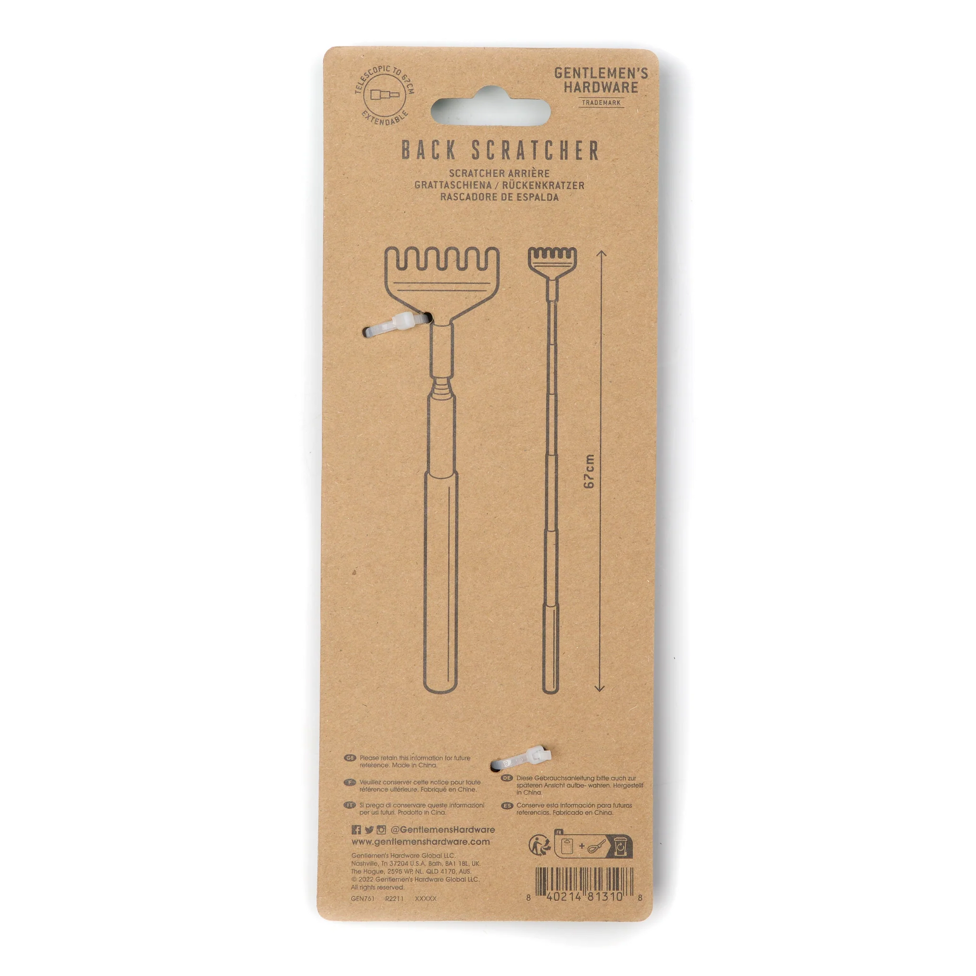 Extendable Back Scratcher - Mellow Monkey