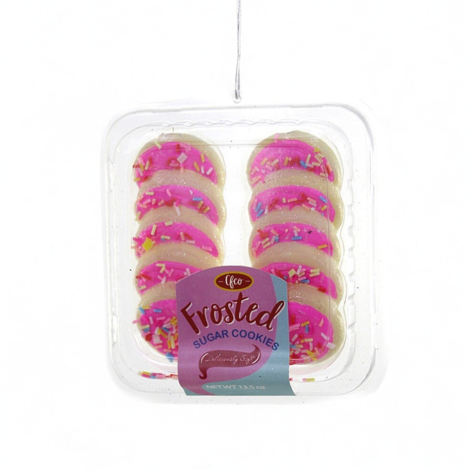 Pink Deliciously Soft Sugar Cookies - Cody Foster Ornament - 4-in - Mellow Monkey