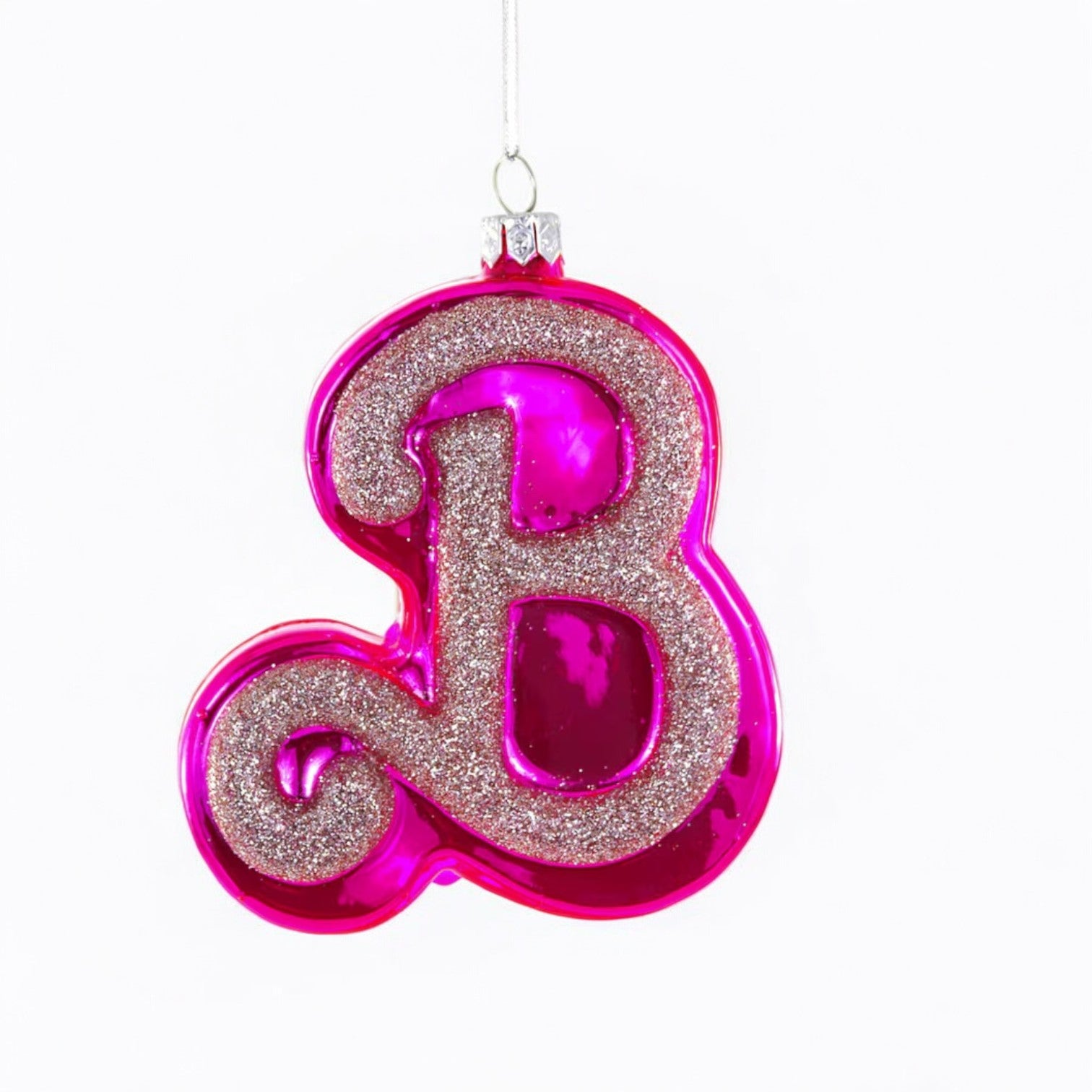 Hot Pink B - Cody Foster Ornament - 3-3/4-in - Mellow Monkey