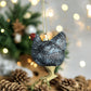 Black Chicken - Cody Foster Ornament - 3-1/4-in - Mellow Monkey