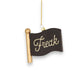 Freak Flag - Glass Ornament - 3-1/2-in - Mellow Monkey