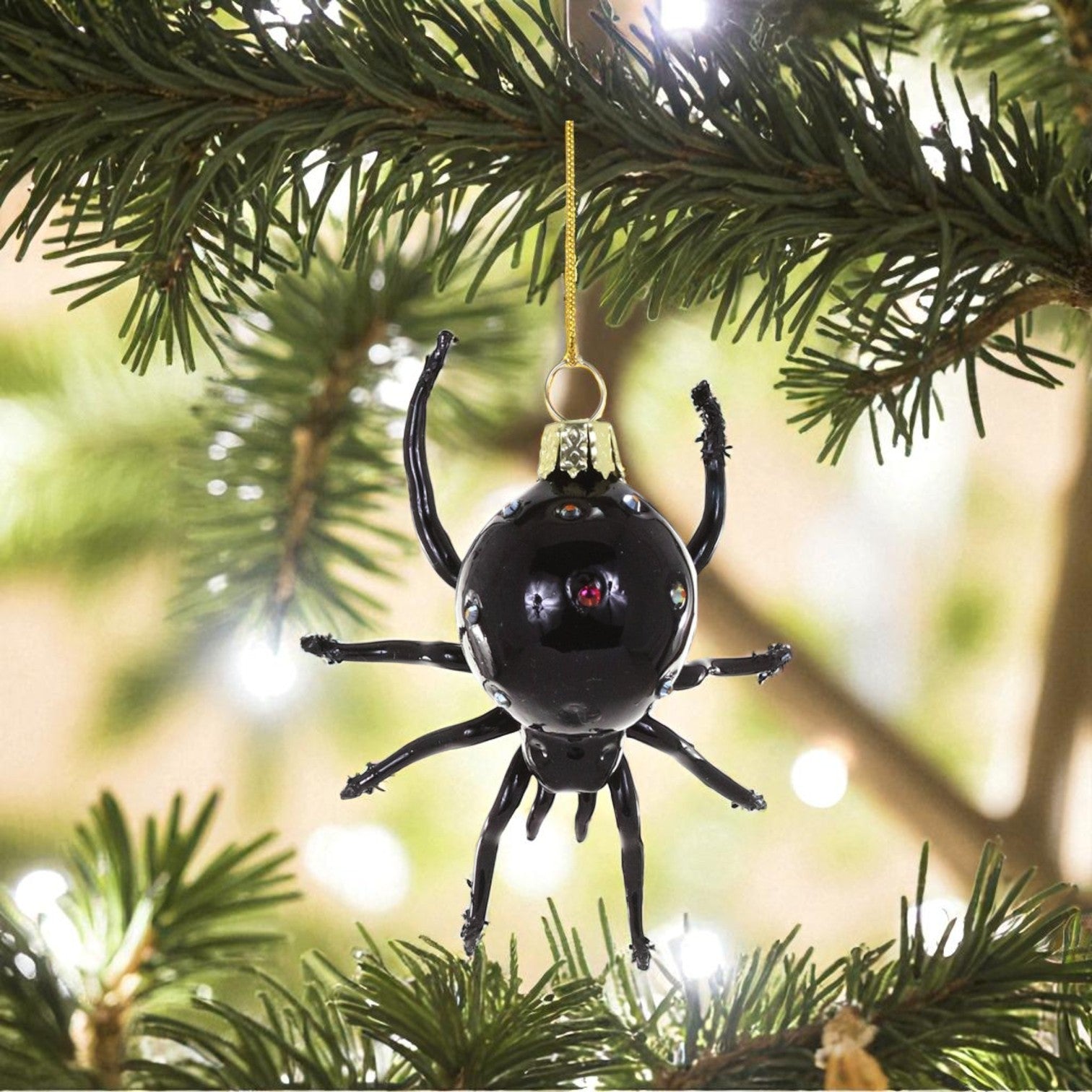 Black Widow - Cody Foster Ornament - 3-in - Mellow Monkey