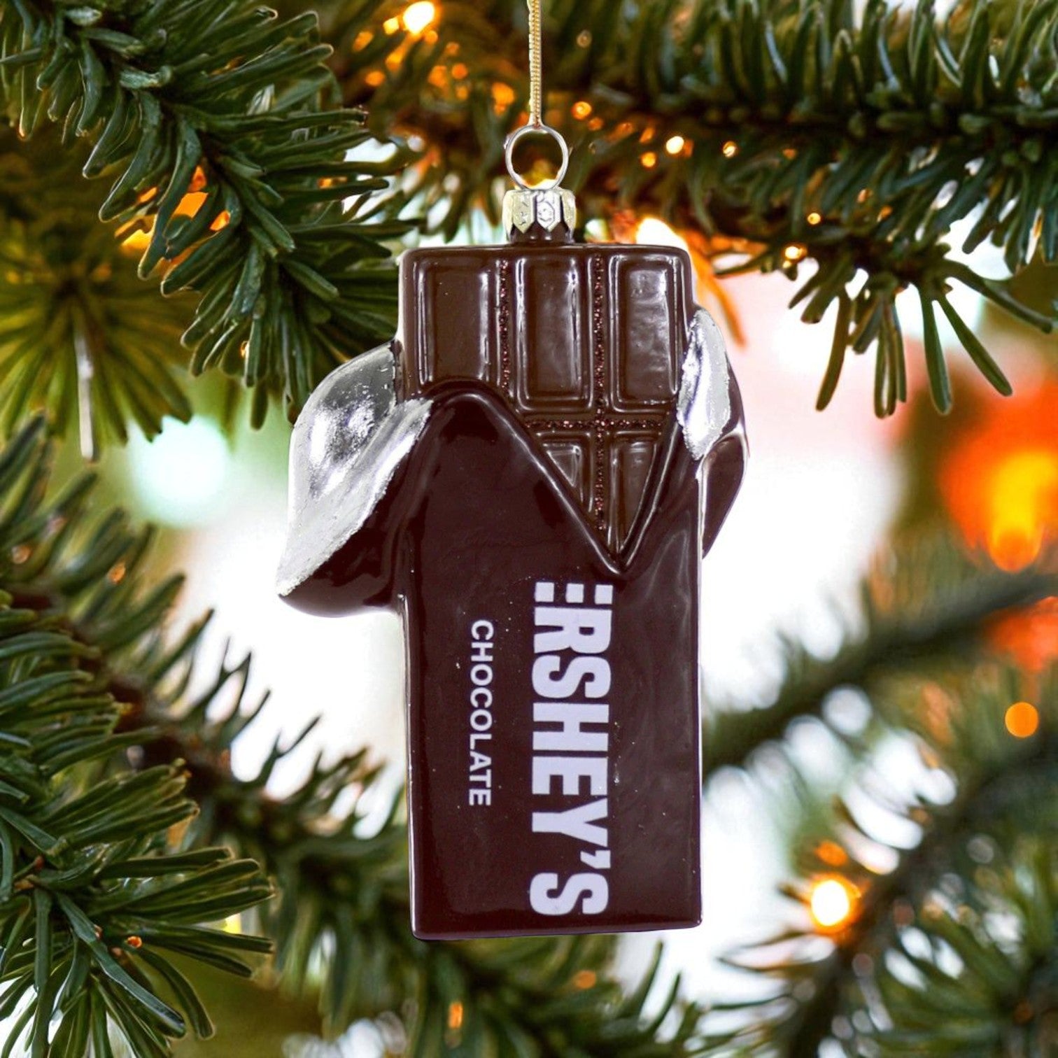 Chocolate Bar - Cody Foster Ornament - 5-in - Mellow Monkey