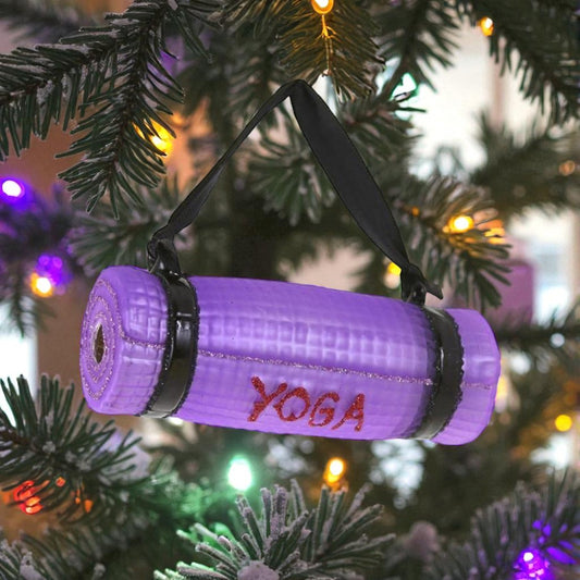 Yoga Mat - Cody Foster Ornament - 4-in - Mellow Monkey