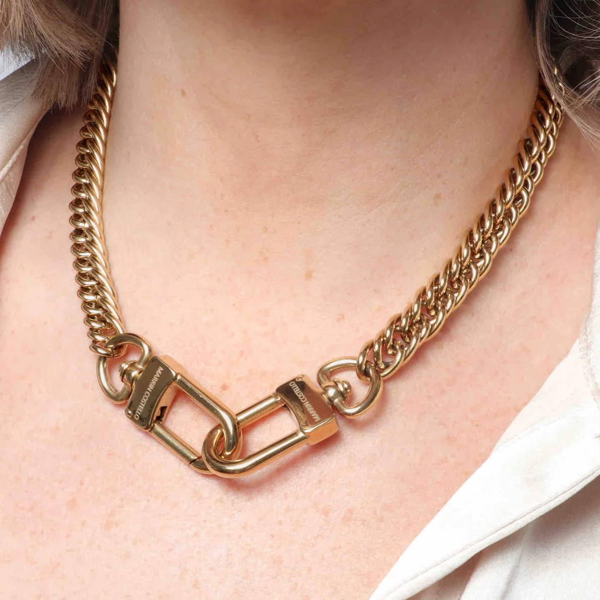 Gabriella Chain - 14K Gold Plated - 3 In One - Mellow Monkey