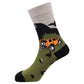 Getaway - Natural Bamboo Knit Socks - Mellow Monkey