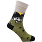 Getaway - Natural Bamboo Knit Socks - Mellow Monkey