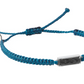 4Ocean Unisex Ghost Net Braided Bracelet - Teal - Mellow Monkey