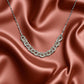 Gina Half Chain Necklace - Sterling Silver - Mellow Monkey