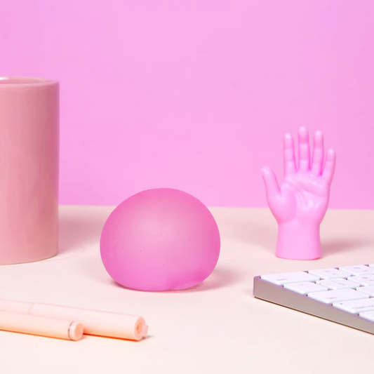 Gump Stress Ball - Moon Jelly (Pink)