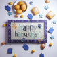 Glass Hanukkah Platter - 14-in. - Mellow Monkey