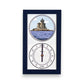 Tidepieces - Huntington Harbor Light Tide Clock - Navy - Mellow Monkey