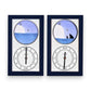 Tidepieces - Penguins & The Orca - Tide Clock - NAVY - Mellow Monkey