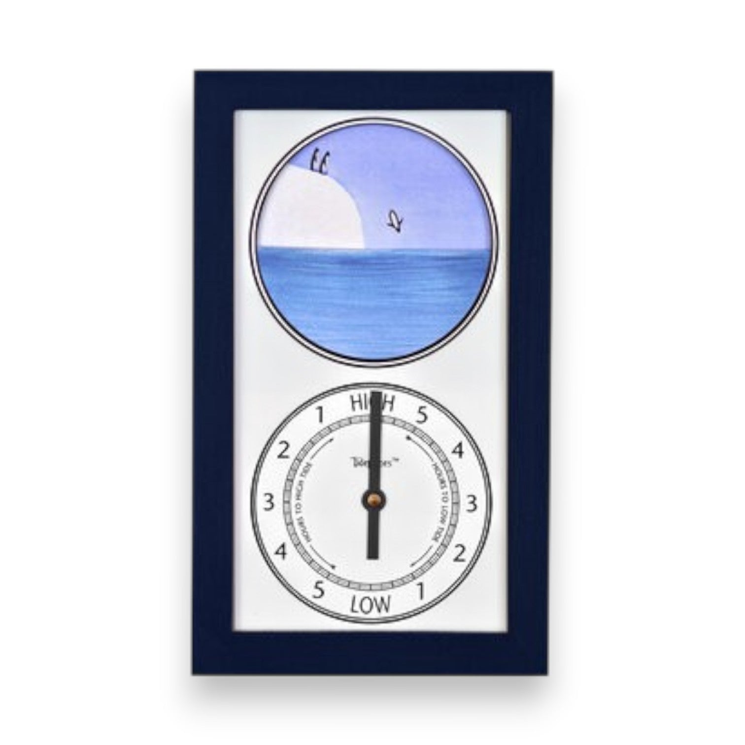 Tidepieces - Penguins & The Orca - Tide Clock - NAVY - Mellow Monkey