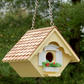 Little Yellow Wren House Birdhouse - Mellow Monkey