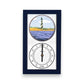 Tidepieces - Cape Hatteras OBX Light Tide Clock - Navy - Mellow Monkey