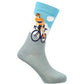 Hill Climb - Natural Bamboo Knit Socks - Mellow Monkey