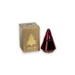 Siberian Fir Tree Candle Jar in Gift Box - Burgundy - Mellow Monkey