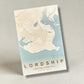 Lordship Map Stratford Connecticut - Post Card