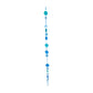 Capiz Garland - White, Blue and Green - 42-in - Mellow Monkey