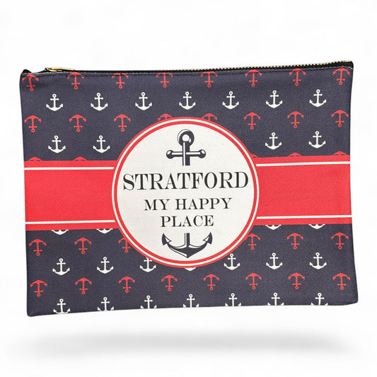 Stratford My Happy Place - Zippered Bag - Mellow Monkey