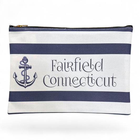 Anchor - Fairfield, Connecticut - Zippered Bag