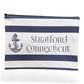 Anchor - Stratford, Connecticut - Zippered Bag - Mellow Monkey