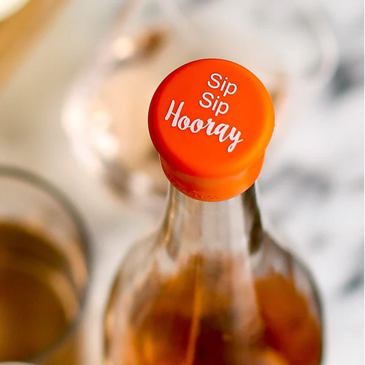 Sip Sip Hooray - Capabunga Wine Bottle Top Seal - Mellow Monkey