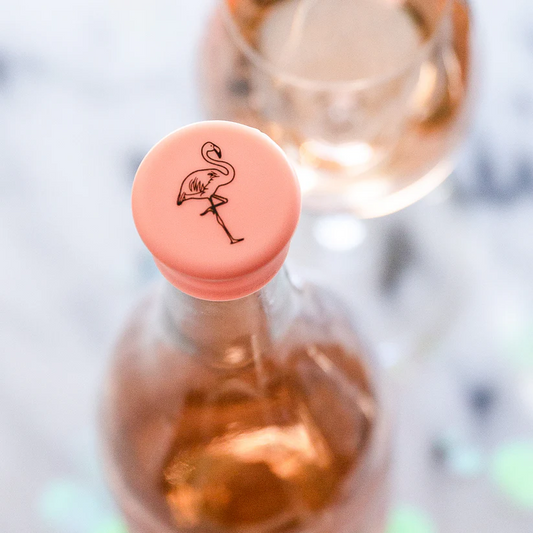 Flamingo - Capabunga Wine Bottle Top Seal - Mellow Monkey
