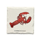 Lobster - Ceramic Connecticut Coaster - 4-1/4-in - Mellow Monkey