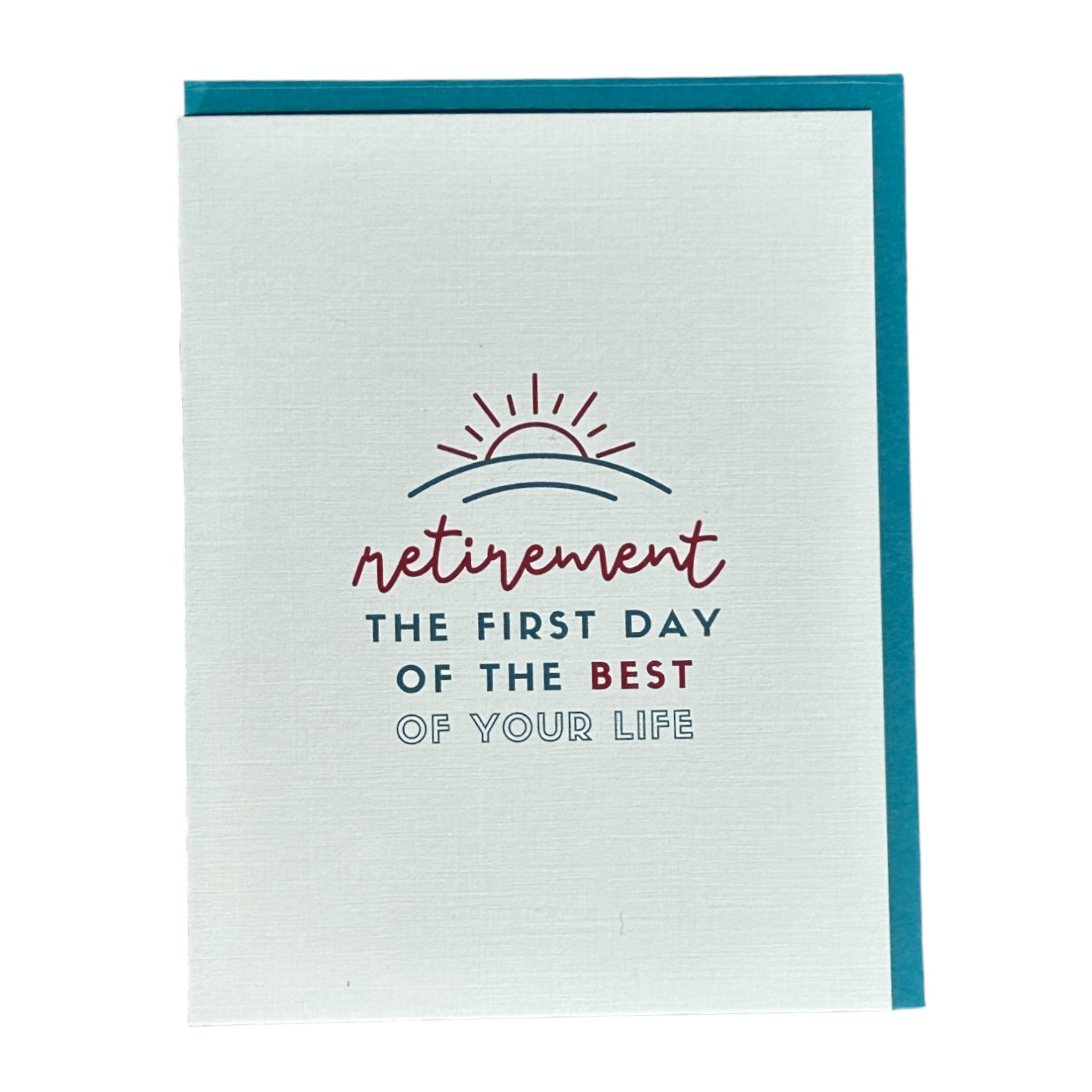 Retirement The First Day Of The Best Of Your Life - Retirement Card - Mellow Monkey