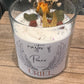 Archangels Soy Candle- Uriel Master Of Peace- Scented Crystal Soy Candle - Luna Bella - 11-oz. - Mellow Monkey