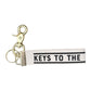 Keys to the Shitshow - Cotton Woven Loop Keychain - Mellow Monkey