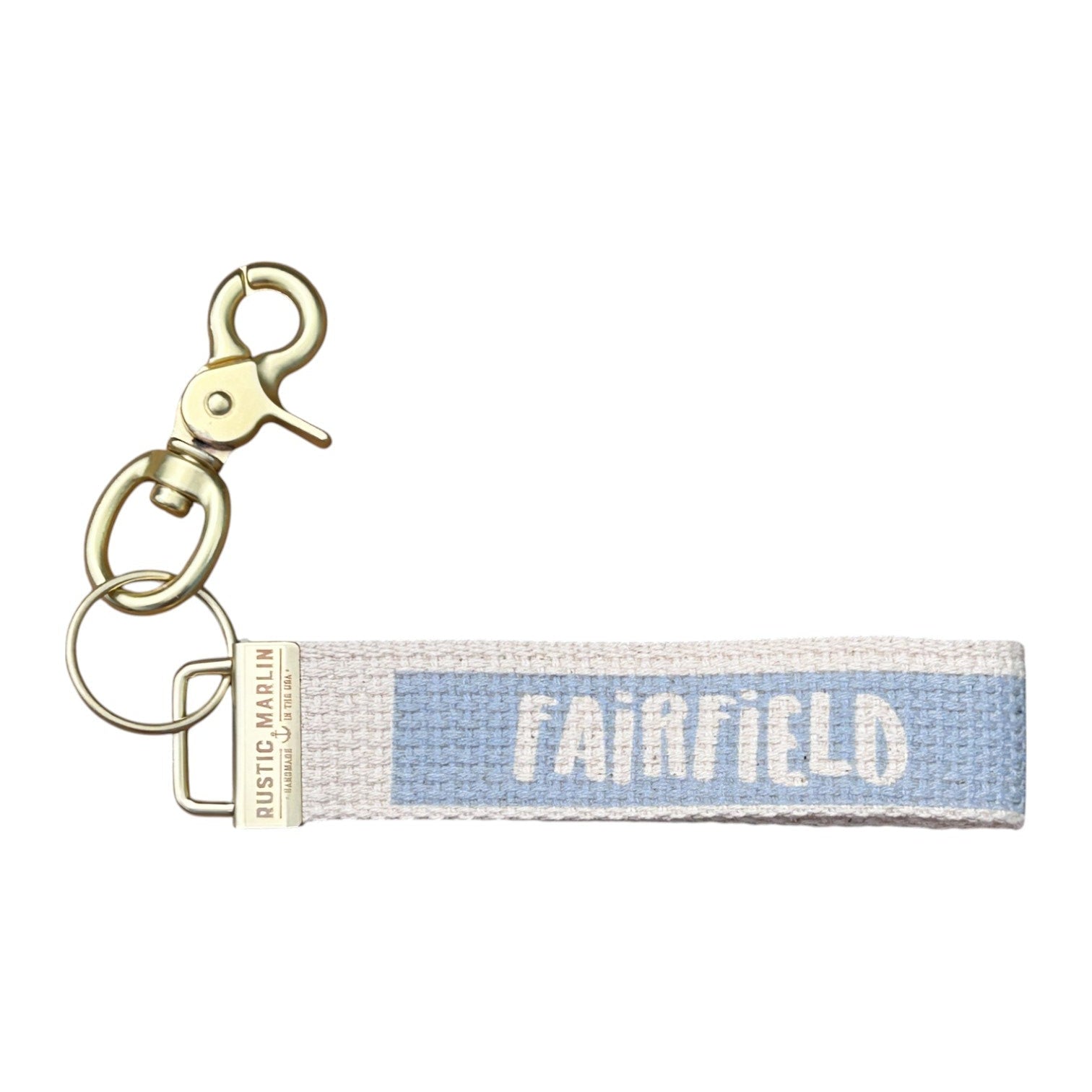 Fairfield - Cotton Woven Loop Keychain - Mellow Monkey