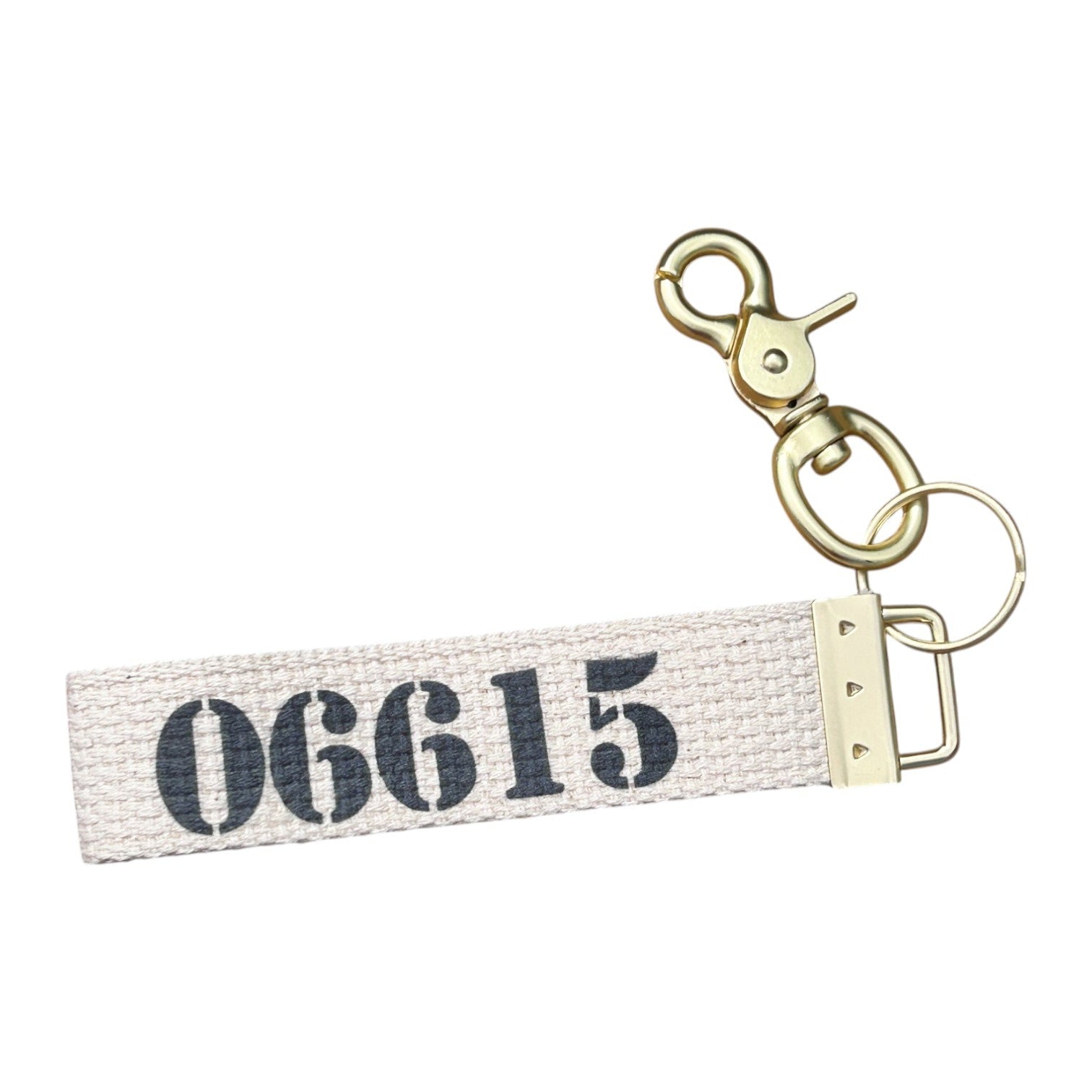 06615 - Cotton Woven Loop Keychain - Mellow Monkey