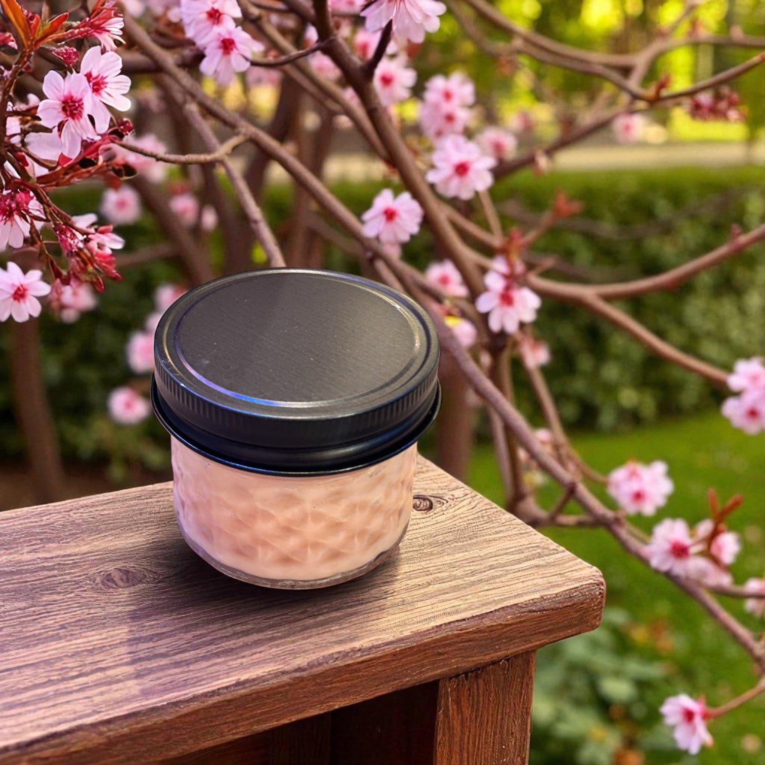 Hibiscus & Cherry Blossom - Swan Creek Mini Sampler Jar Candle - 3-oz. - Mellow Monkey