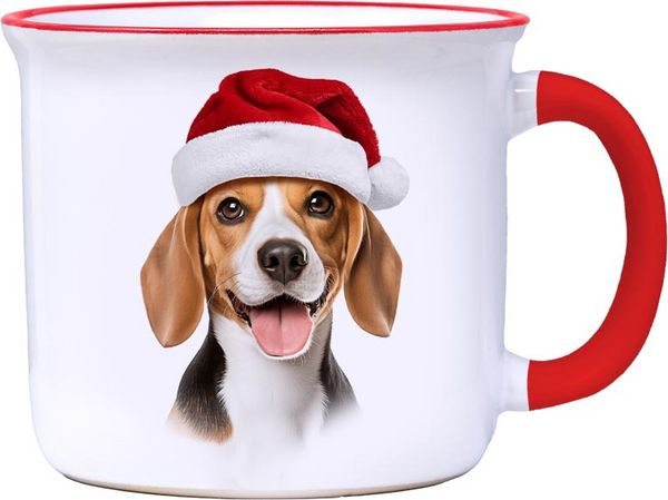 Beagle - Christmas Camper Mug - 14-oz. - Mellow Monkey